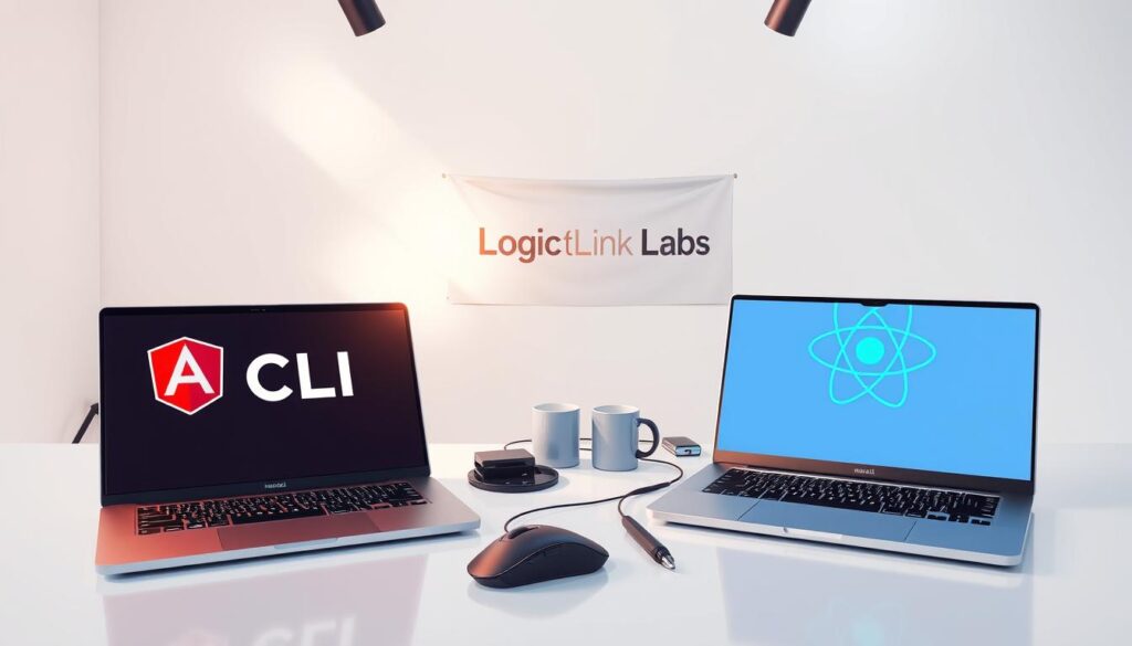 Angular CLI and Create React App development tools