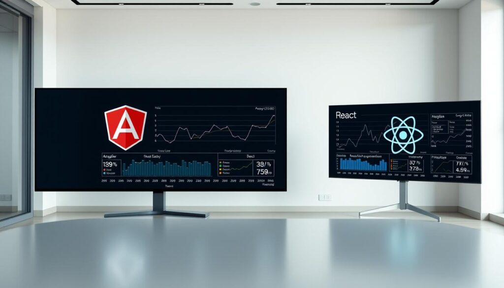 Angular vs React performance comparison